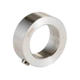 RS PRO Shaft Collar One Piece Set Screw Stainless Steel 30mm Bore, 45mm OD, 16mm W 122-3461