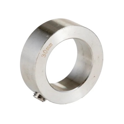 RS PRO Shaft Collar One Piece Set Screw Stainless Steel 30mm Bore, 45mm OD, 16mm W 122-3461