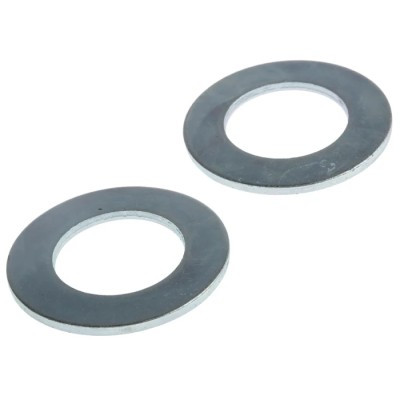 RS PRO Steel Bright Zinc Washer M20, BS 4320, 37mm OD, 21mm ID, 2.2mm Thick, Form B 122-4393