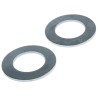 RS PRO Steel Bright Zinc Washer M20, BS 4320, 37mm OD, 21mm ID, 2.2mm Thick, Form B 122-4393
