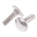 RS PRO Stainless Steel Coach Bolt, M6 x 20 mm, Square Neck, DIN 603, Plain Finish, A2 Grade 122-4417