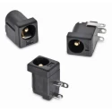 Wurth Elektronik WR-DC Right Angle DC Socket, Panel Mount, 5A, 24.0V, 9mm Length, Gold/Tin Plated Contacts 694108301002