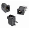 Wurth Elektronik WR-DC Right Angle DC Socket, Panel Mount, 5A, 24.0V, 9mm Length, Gold/Tin Plated Contacts 694108301002