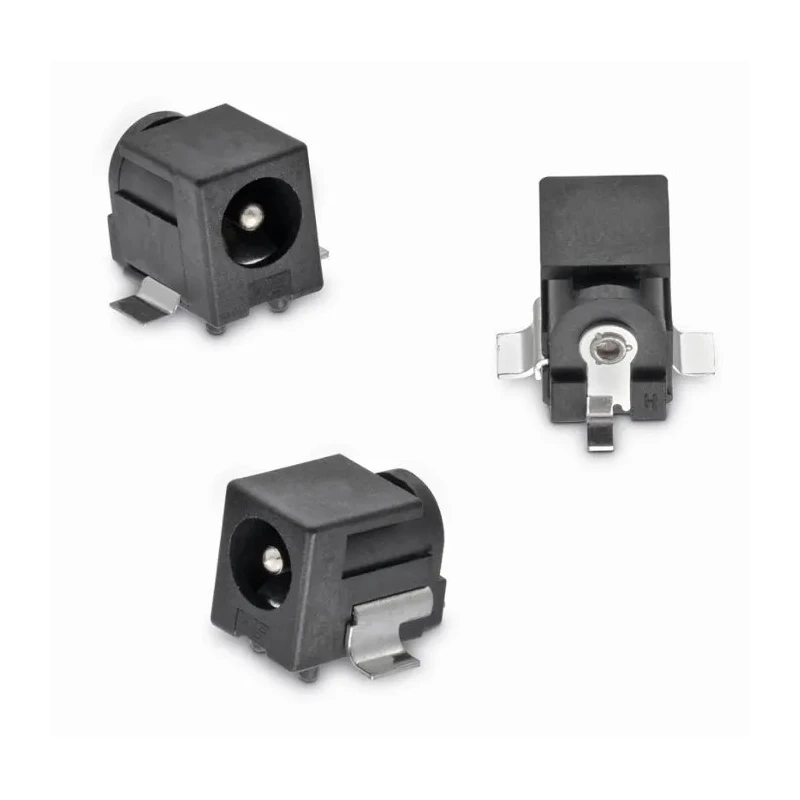 Wurth Elektronik WR-DC Right Angle DC Power Socket, PCB Mount, 5A, 24V, 9mm Length, Gold/Tin, 694106105102