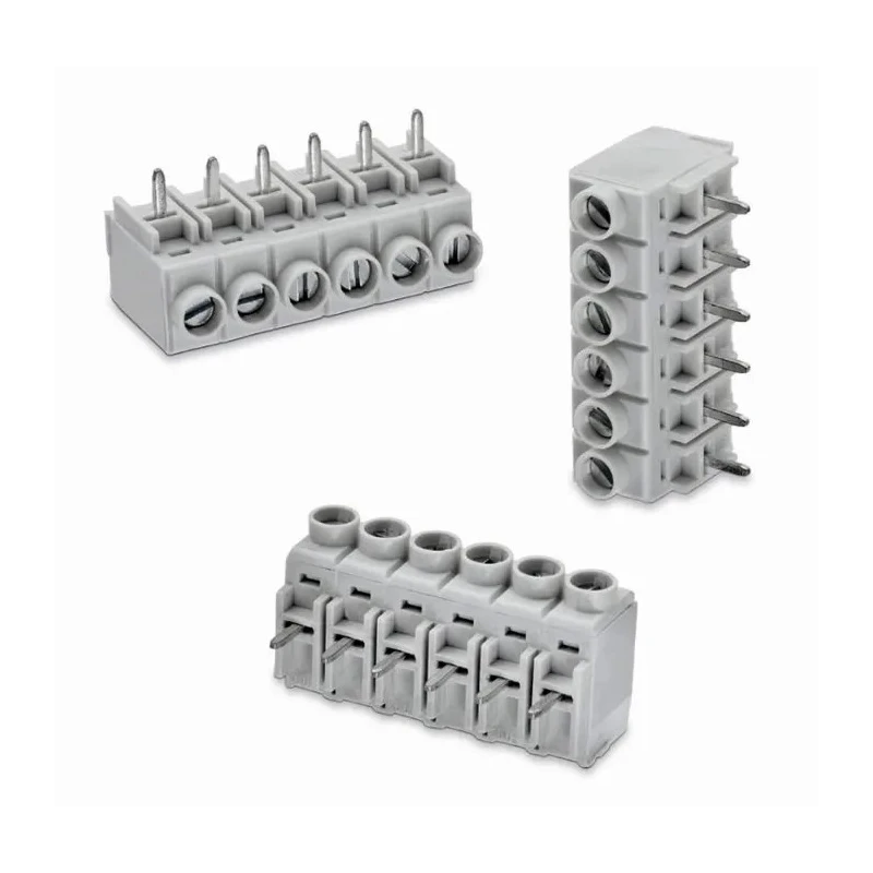Wurth Elektronik 1327 Series PCB Terminal Block, 2 Contacts, 5 mm Pitch, Through Hole, Vertical, Grey, 450V AC 691132700002