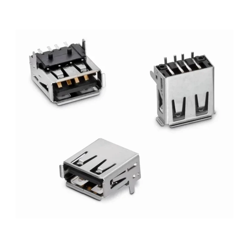Wurth Elektronik Straight Surface Male USB Type A Connector, USB 2.0, 1 Port, 30V, 1.5A, WR-COM Series 629104151021