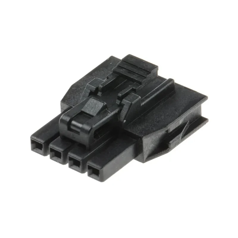 Molex Nano-Fit Female Connector Housing 2.5 mm Pitch, 4 Way, 1 Row Straight 105307-1204