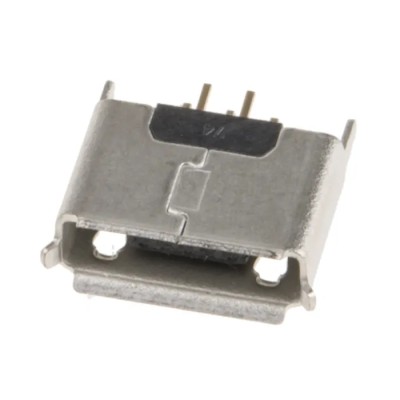 Wurth Elektronik Micro USB Type AB Female Straight Through Hole PCB Connector 1 Port 1.8A USB 2.0 30V 614105150621