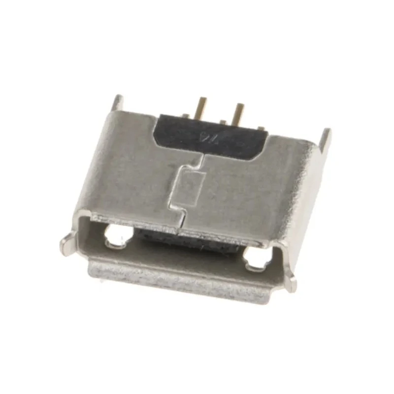 Wurth Elektronik Micro USB Type AB Female Straight Through Hole PCB Connector 1 Port 1.8A USB 2.0 30V 614105150621