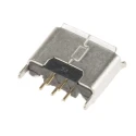 Wurth Elektronik Micro USB Type AB Female Straight Through Hole PCB Connector 1 Port 1.8A USB 2.0 30V 614105150621