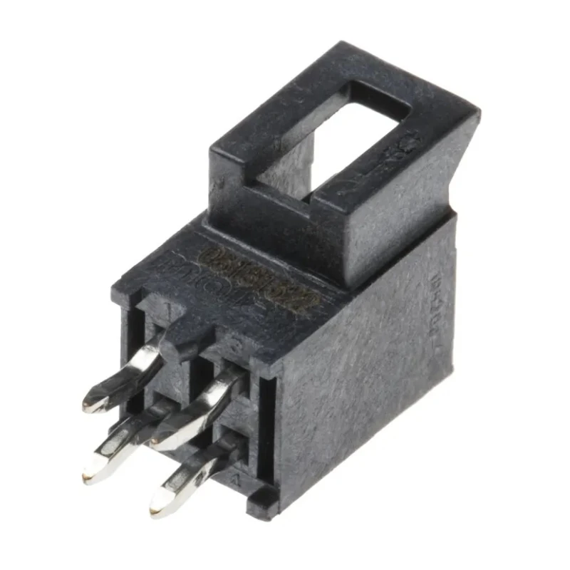 Molex Nano-Fit Series Straight Through Hole PCB Header, 4 Contacts, 2.5 mm Pitch, 2 Row, Shrouded 105310-1204