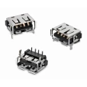 Wurth Elektronik Straight USB 2.0 Type A Female Through Hole Connector 1 Port, 1.5A, 30V 614104150121