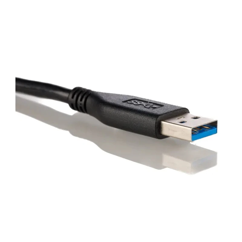 Wurth Elektronik IC Socket USB Cable, Male USB Type C to Male USB Type A, 3.1 USB, Black, 1 m 632910731131
