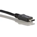 Wurth Elektronik IC Socket USB Cable, Male USB Type C to Male USB Type A, 3.1 USB, Black, 1 m 632910731131