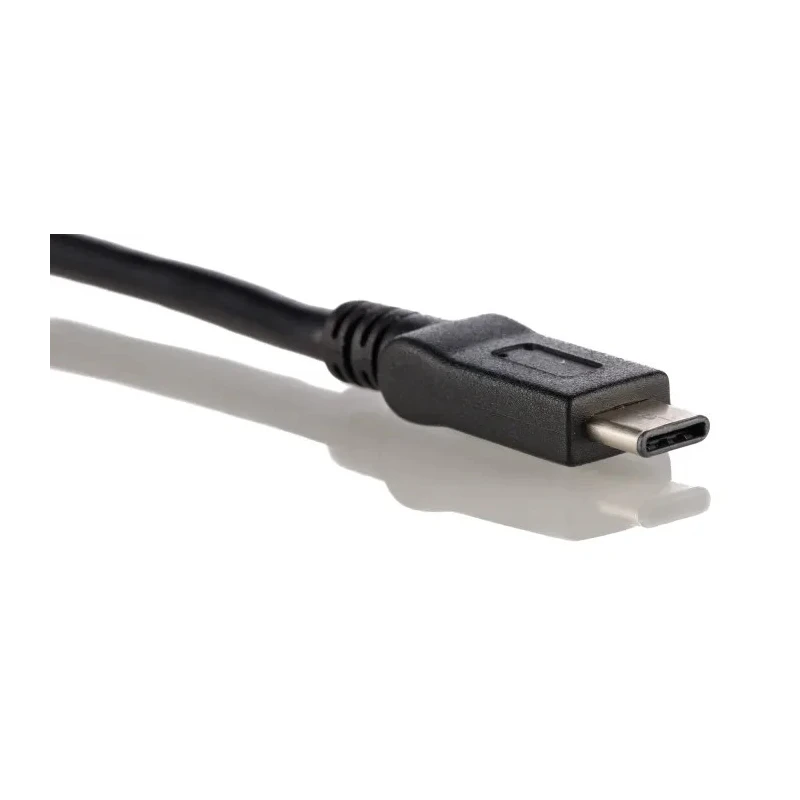 Wurth Elektronik IC Socket USB Cable, Male USB Type C to Male USB Type A, 3.1 USB, Black, 1 m 632910731131