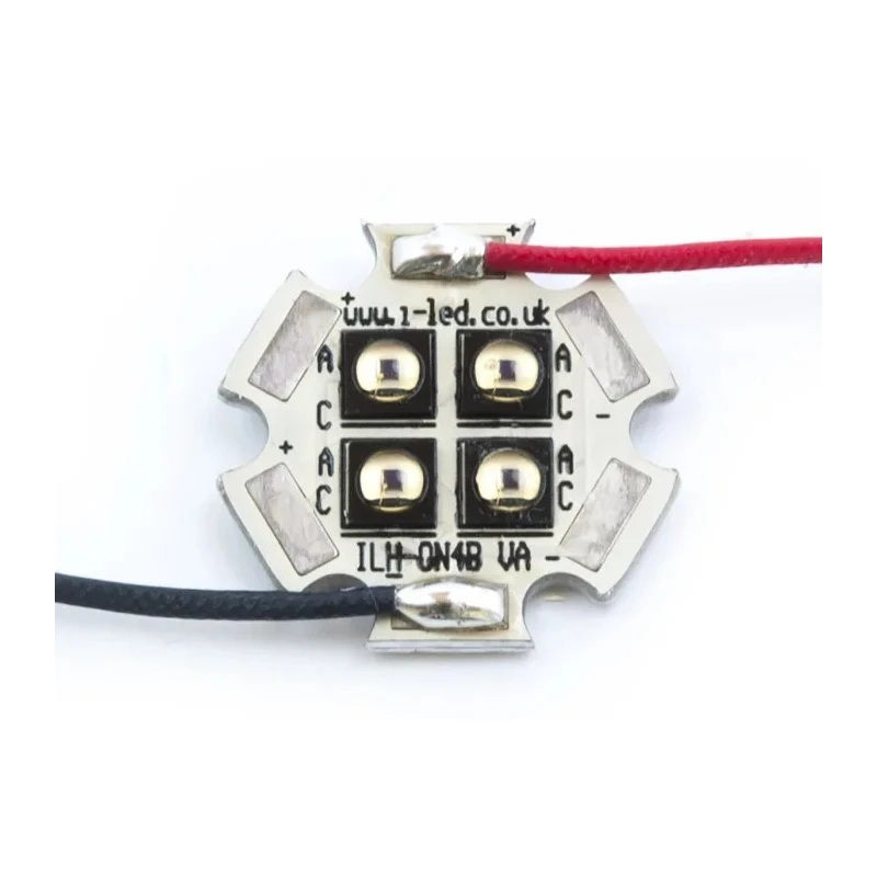 Intelligent LED Solutions OSLON Black PowerStar IR LED Array 850 nm, 2640 mW, PCB Surface ILH-IW04-85ML-SC201-WIR200.