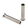 JST WE1-10 Uninsulated Crimp Bootlace Ferrule, 10 mm Pin Length, 1.4 mm Pin Diameter, Copper, 18 AWG