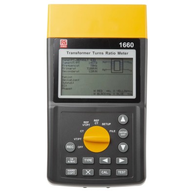 RS Pro Transformer Turns Ratio Meter 34 Vrms Lithium-ion Bluetooth 122-5408