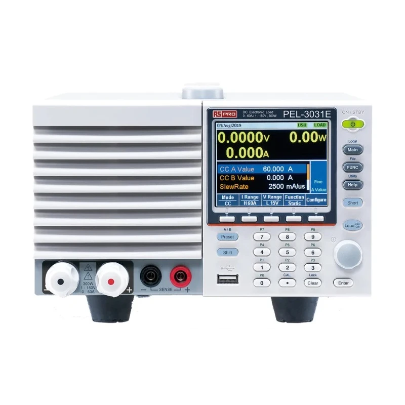 RS PRO PEL Series Electronic DC Load 122-5545, Programmable, 3–300 W, 1–150 V, 0–60 A