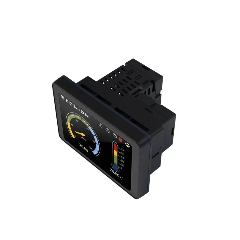 Red Lion Digital Panel Multifunction Meter PM500D0400800F00, 4.3 in TFT LCD, Digital Signal Input, Touchscreen, 45 mm x 96 mm