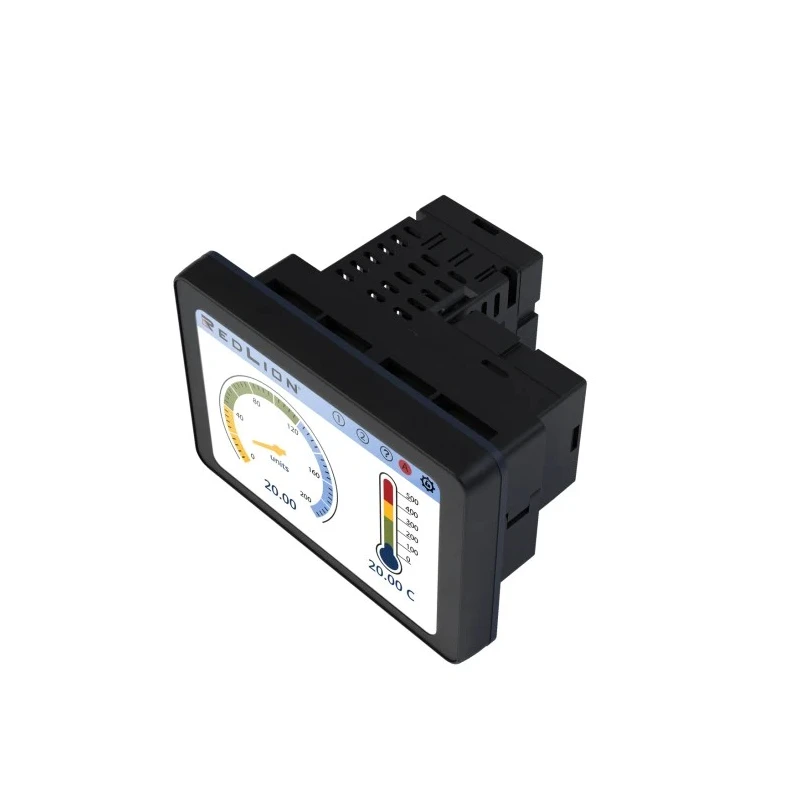 Red Lion Digital Panel Multifunction Meter PM500D0400800F00, 4.3 in TFT LCD, Digital Signal Input, Touchscreen, 45 mm x 96 mm