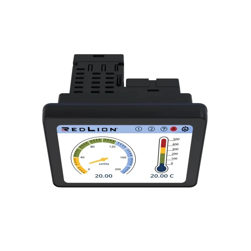 Red Lion Digital Panel Multifunction Meter PM500D0400800F00, 4.3 in TFT LCD, Digital Signal Input, Touchscreen, 45 mm x 96 mm