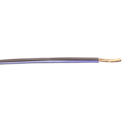 RS PRO White, Brown Hook Up Wire, 57 x 0.15 mm Strands, 30 m, PVC, 600V 122-5872