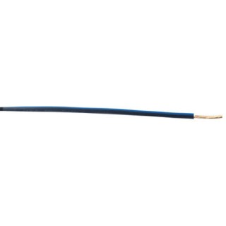 RS PRO Blue, Black Hook Up Wire 57 x 0.15 mm 30 m PVC 600V Flame Retardant 122-5865