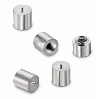 Wurth Elektronik Brass Screw Terminal, Vertical, 50A, Tin Plated, REDCUBE Series 7466204R
