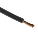 RS PRO Black Hook Up Wire, 175 x 0.15 mm Strands, 30 m, PVC Insulation, 600V, Flame Retardant 122-5886