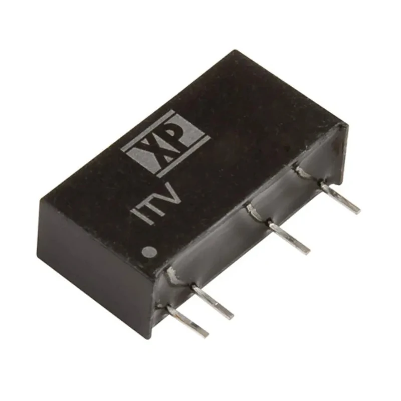 XP Power ITV Series Isolated DC-DC Converter 15V/-15V 33.3mA 26.4V/21.6V Input 1W Through Hole ITV2415S