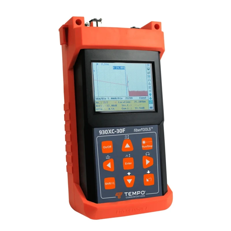 Tempo Single Mode Optical Time Domain Reflectometer SC/APC, 930XC-30F, 1625nm, 8h NiMH Battery 930XC-30F (SC/APC)