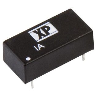XP Power Isolated DC-DC Converter 5V/-5V 100mA, 24V DC Input, 1W Through Hole DIP IA2405D