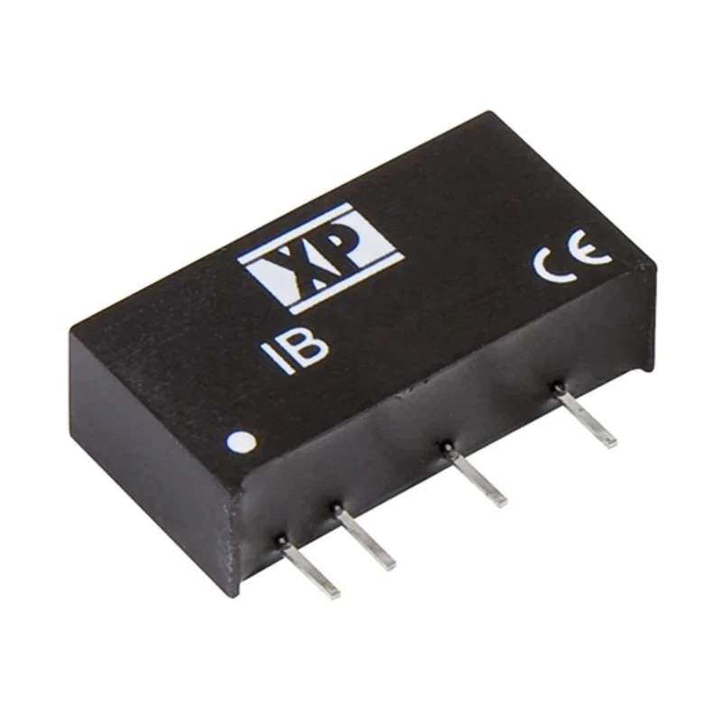 XP Power IB0505S Isolated DC/DC Converter, 1W, 5V DC Output, 600mA, 3–9V Input, Through Hole SIP, 7-Pin, IB Series