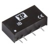 XP Power IB0505S Isolated DC/DC Converter, 1W, 5V DC Output, 600mA, 3 - 9V Input, Through Hole SIP, 7-Pin, IB Series