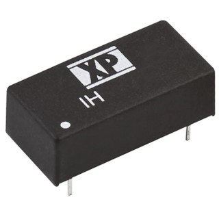 XP Power IH2405D DC/DC Converter, Dual Output 5V/-5V, 200mA, 2W, 21.6–26.4V DC Input, DIP, Through Hole