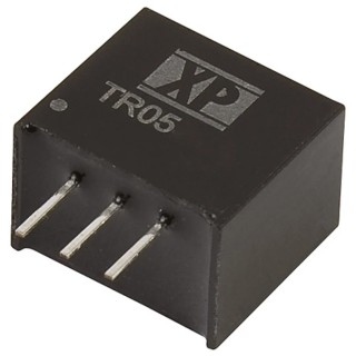 XP Power DC/DC Switching Regulator Through Hole 12V DC Output 6W 500mA High Efficiency TR05S12
