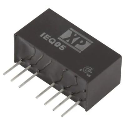 XP Power DC/DC Converter 12V DC, 417 mA Output, 18V DC Max Input, 4.5V Min Input, 5 W, SIP Through Hole, 90°C Max IEQ0512S12