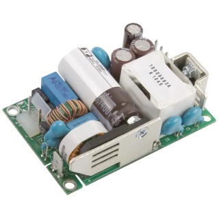 XP Power ECS60US24 Switching Power Supply, 24V DC, 2.5A, 60W, Chassis Mount, 80–264V AC Input