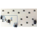 Infineon BPLUSOFFLOADBOARDTOBO1 LED Driver Evaluation Board for TLD1114-1EP, LITIX Basic, 8–16V, 360mA Linear Topology