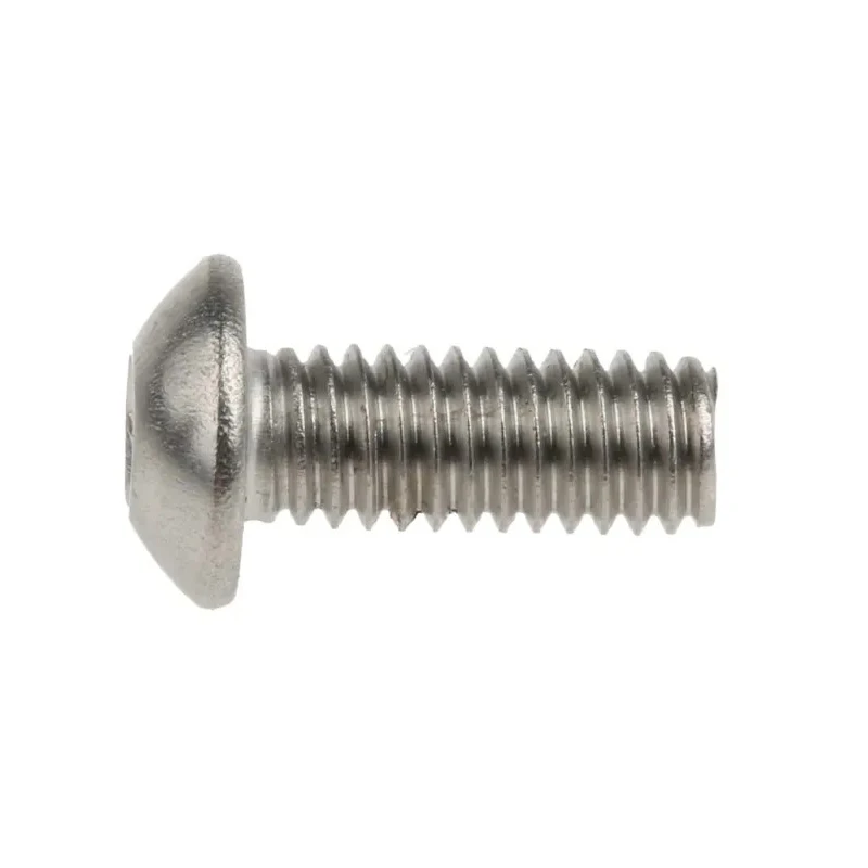 RS PRO Bright Zinc Stainless Steel Hex Socket Cap Screw, Hex Socket, M4 x 10 mm 232-8186