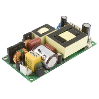 XP Power Switching Power Supply 48V DC 180W, Chassis Mount, Single Output, 264V AC Input ECP180PS48