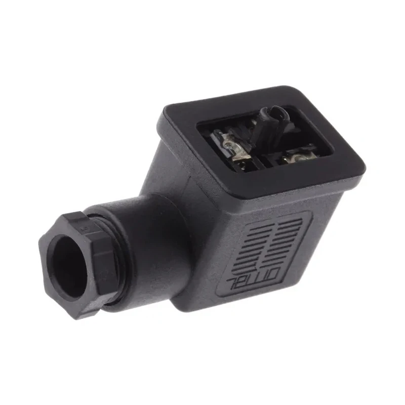 SMC Pneumatic Solenoid Coil Connector Male Indicator Light, 24V Voltage X31