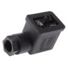 SMC Pneumatic Solenoid Coil Connector Male Indicator Light, 24V Voltage X31