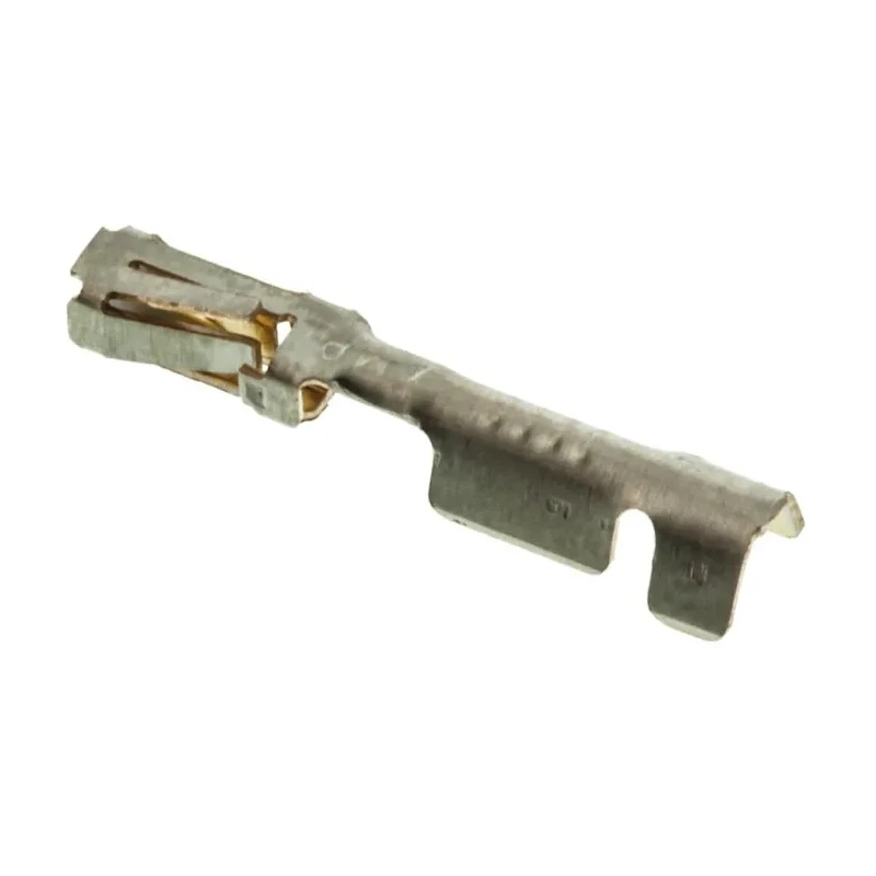 TE Connectivity AMPMODU MOD IV Female Crimp Terminal, Gold Plating, Phosphor Bronze, 4.4A, 26–20 AWG, 12.3mm 141603-4