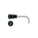 Bivar 1-Way Right Angle Rigid LED Light Pipe, Smoked, Black, Panel Mount, 9 mm Lens, 76.1mm Length RHD-0900-3000-F9PS67PR