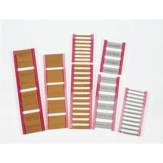 TE Connectivity White Print Heat Shrink Labels 50.8 mm Width, 250 Pack, 50 mm Length RPS-22-18-S1-9