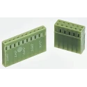 TE Connectivity AMPMODU MOD IV Female Connector Housing, 2.54 mm Pitch, 8 Way, 1 Row Straight 925366-8