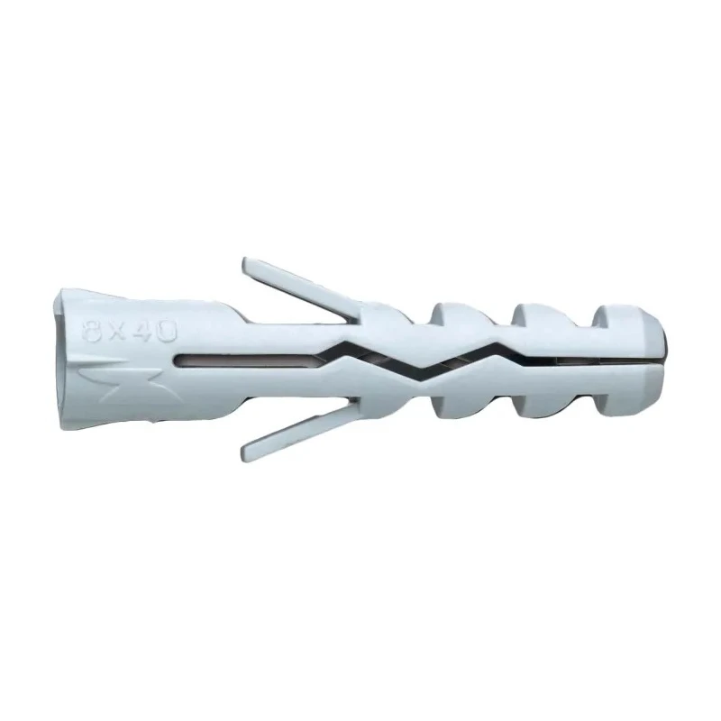 DeWALT Nylon Wall Plug 25 mm Length, 5 mm Drill Diameter, Anti-Rotation Barbs DFM3440000