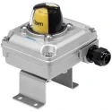 Festo Screwed Terminal 10 Pin Pneumatic Sensor IP67 250V Angular Die Cast Aluminium SRBC-CA3-YR90-MW-22A-1W-C2P20